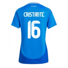 Italien Bryan Cristante #16 Hemmatröja Dam EM 2024 Korta ärmar